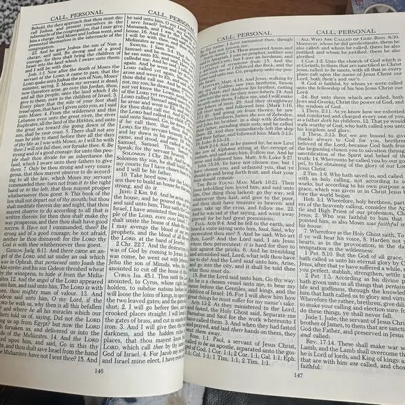 Nave’s Topical Bible Revised Edition 1974 Moody Press Burgundy Hardcover USA - Picture 10 of 11